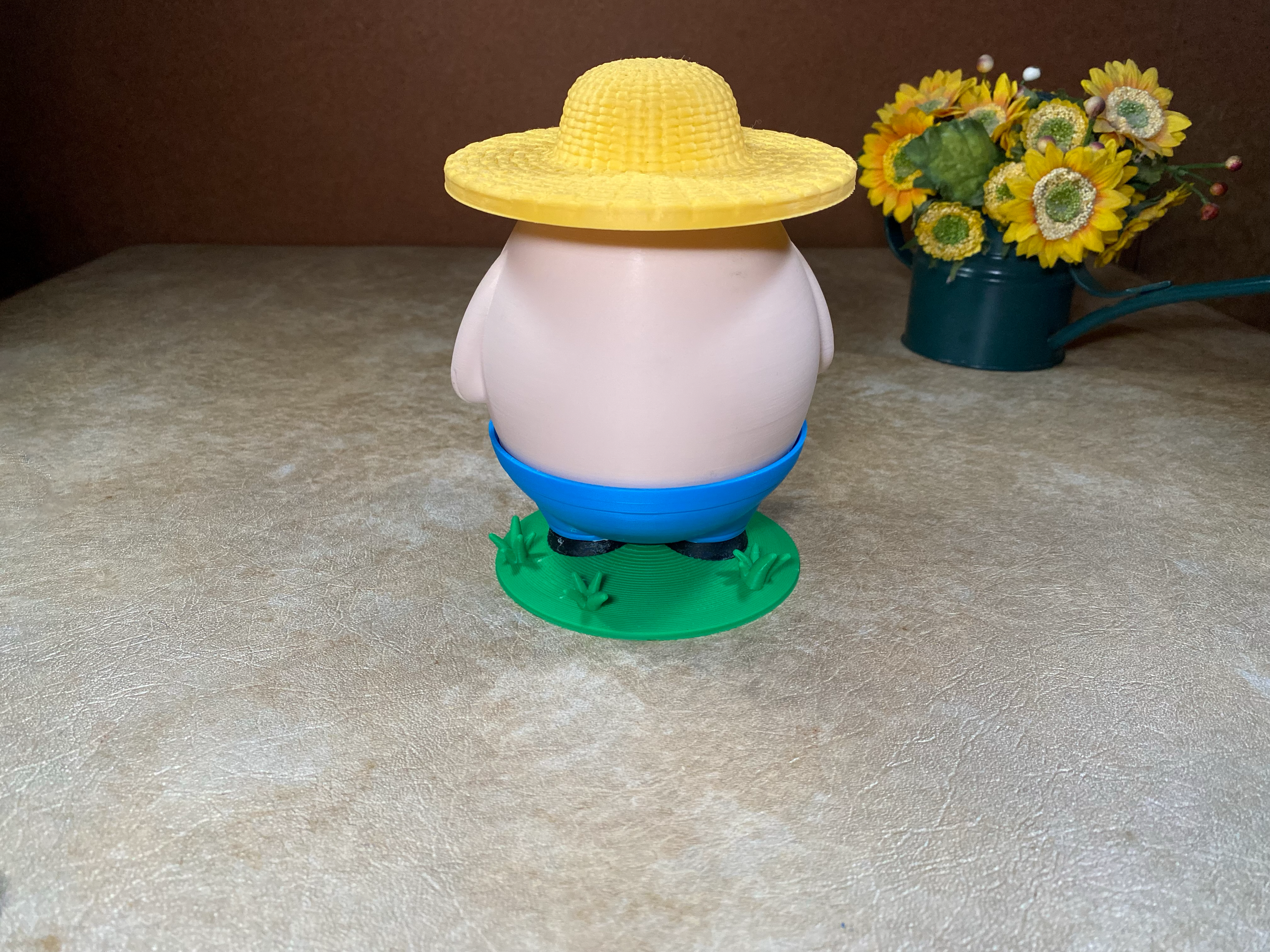 Pig Farmer Surprise Coin Bank